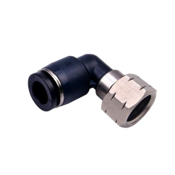 Conector pneumatic cot pentru furtun cu filet interior seria BPLF Conector pneumatic cot pentru furtun cu filet interior seria BPLF detalii tehnice negru