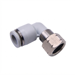 Conector pneumatic cot pentru furtun cu filet interior seria OPLF GRI