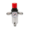 Filtru regulator cu manometru Ø50mm si doua cuple mama RPF188R