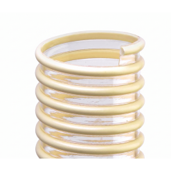 Furtun aspiratie usoara transparent cu spira de PVC EOLO PU FOOD