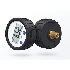 Manometru axial cu afisaj digital rotund 80mm M011