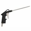 Pistol de suflat aer de aluminiu negru cu tija lunga O64